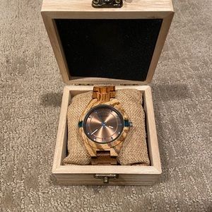 BOBO bird men’s luxury design watch (real wood)